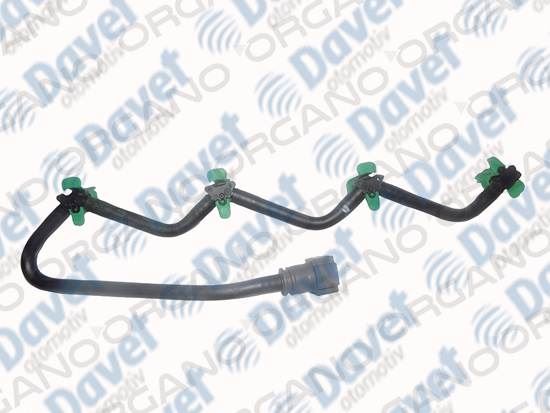 RG-FH-19021 Yakit Hortumu Ford Focus Iii - C-Max Ii 1.6 Tdci 2010- / Mondeo - S-Max 1.6 Tdci 2011-2015 / Tourneo Connect - Courier 1.6 Tdci 2013- / Galaxy 1.6 Tdci 2011-2015 / Volvo S40 1.6 D2 2010-2012